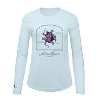 Coconut Octopus Conservation Status Shirt | Womens Recycled Solar Performance