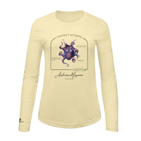 Coconut Octopus Conservation Status Shirt | Womens Recycled Solar Performance