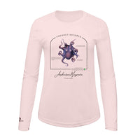 Coconut Octopus Conservation Status Shirt | Womens Recycled Solar Performance