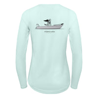 Women’s Custom Long Sleeve Boat Shirt – UPF 50+ Sun Protection | Made from Recycled Water Bottles