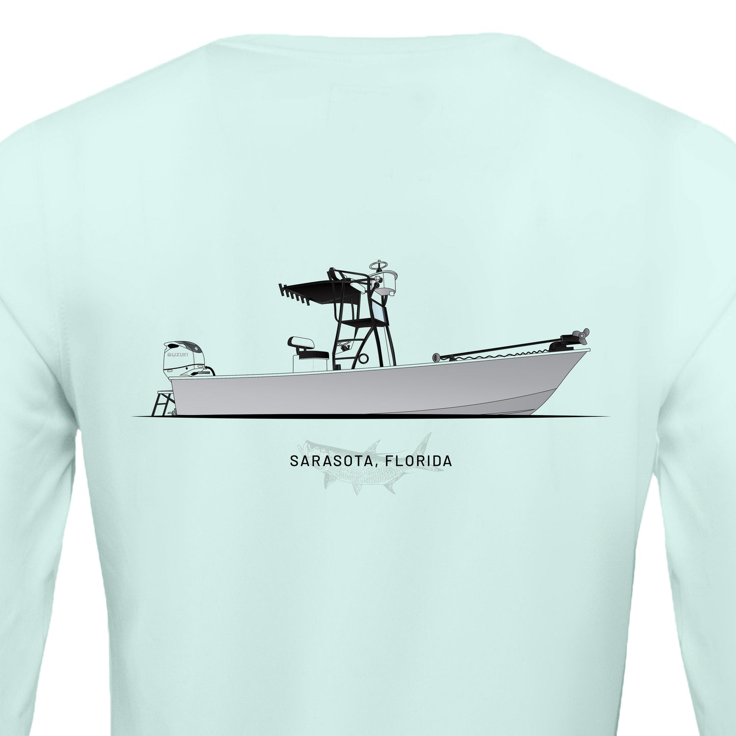 Women’s Custom Long Sleeve Boat Shirt – UPF 50+ Sun Protection | Made from Recycled Water Bottles