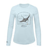 Giant Manta Ray Conservation Status Shirt | Womens Recycled Solar Performance