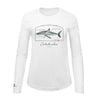 Great White Shark Conservation Status Shirt | Womens Recycled Solar Performance