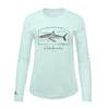 Great White Shark Conservation Status Shirt | Womens Recycled Solar Performance