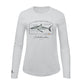 Great White Shark Conservation Status Shirt | Womens Recycled Solar Performance