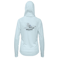Women’s Custom Hooded Boat Shirt – UPF 50+ Sun Protection | Made from Recycled Water Bottles