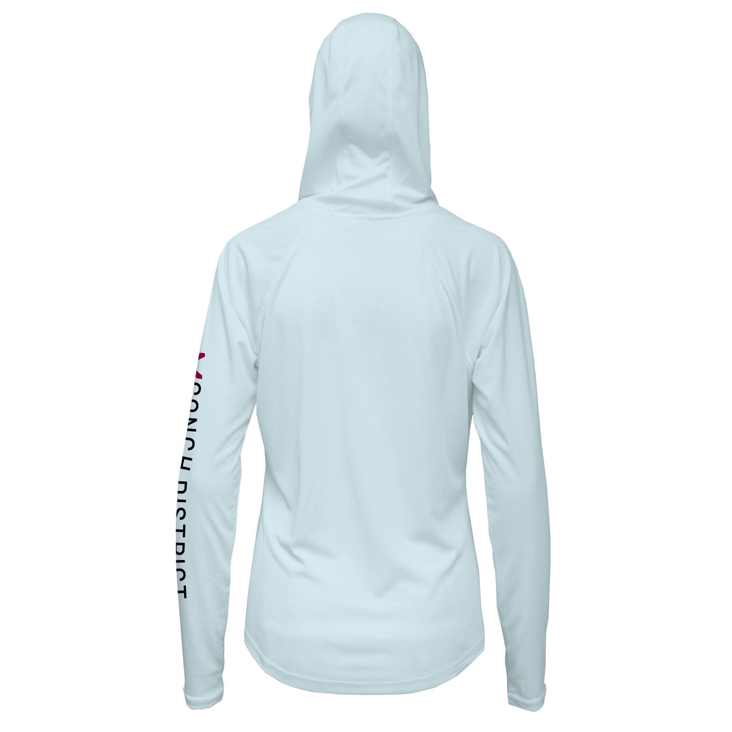 Mahi Mahi Dolphinfish Conservation Status Hoodie | Womens Recycled Solar Performance