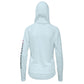 Blue Marlin Conservation Status Hoodie | Womens Recycled Solar Performance