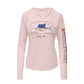 Atlantic Sailfish Conservation Status Hoodie | Womens Recycled Solar Performance