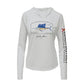 Atlantic Sailfish Conservation Status Hoodie | Womens Recycled Solar Performance