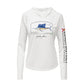 Atlantic Sailfish Conservation Status Hoodie | Womens Recycled Solar Performance