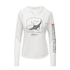 Giant Manta Ray Conservation Status Hoodie | Womens Recycled Solar Performance
