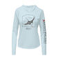 Giant Manta Ray Conservation Status Hoodie | Womens Recycled Solar Performance