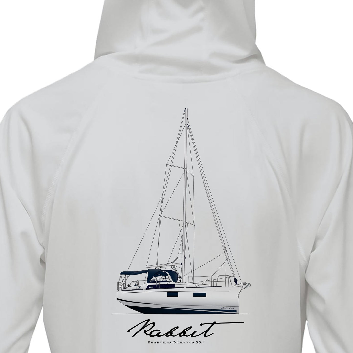 Women’s Custom Hooded Boat Shirt – UPF 50+ Sun Protection | Made from Recycled Water Bottles