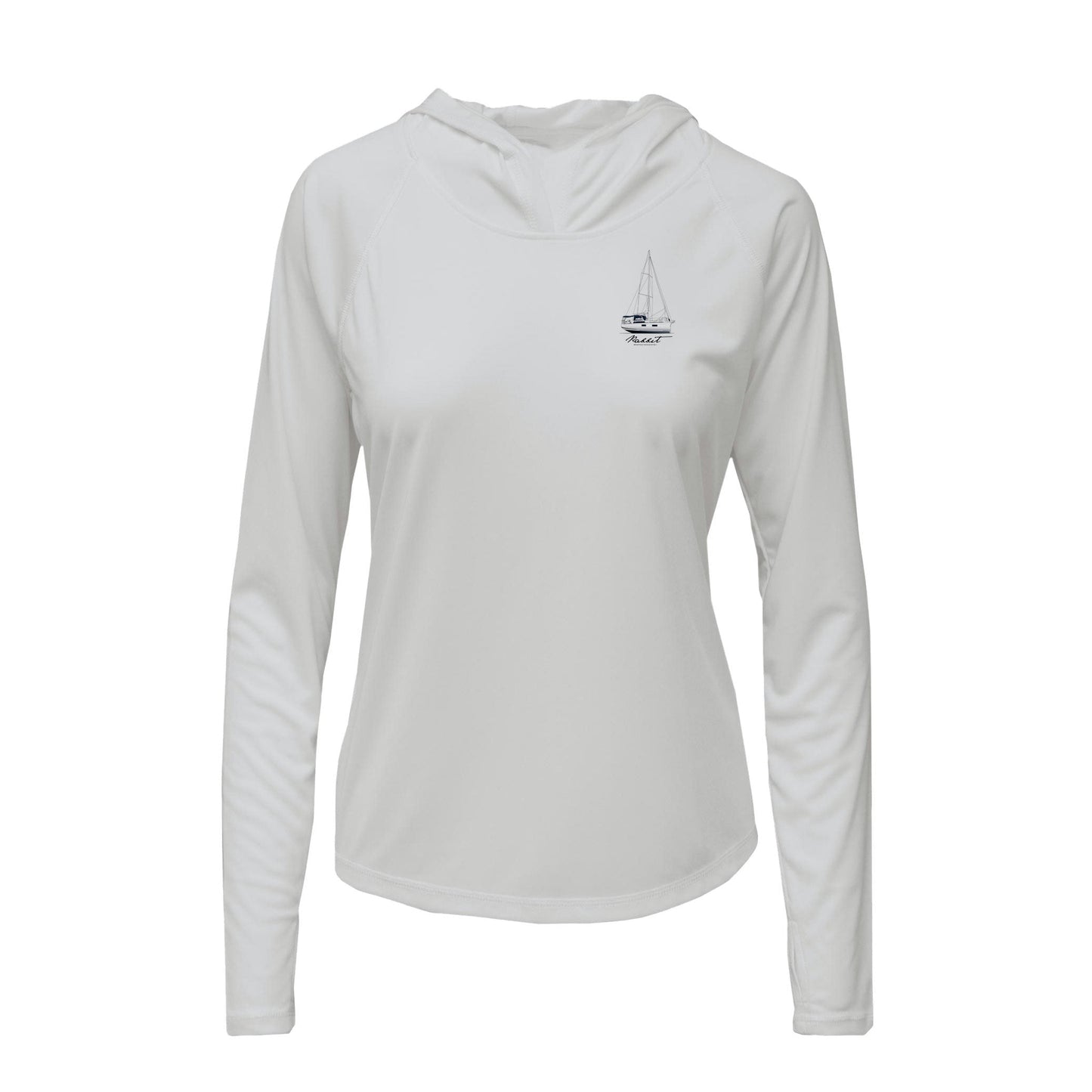 Women’s Custom Hooded Boat Shirt – UPF 50+ Sun Protection | Made from Recycled Water Bottles