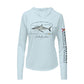 Great White Shark Conservation Status Hoodie | Womens Recycled Solar Performance
