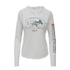 Hammerhead Shark Conservation Status Hoodie | Womens Recycled Solar Performance