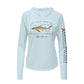Lemon Shark Conservation Status Hoodie | Womens Recycled Solar Performance