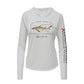 Lemon Shark Conservation Status Hoodie | Womens Recycled Solar Performance