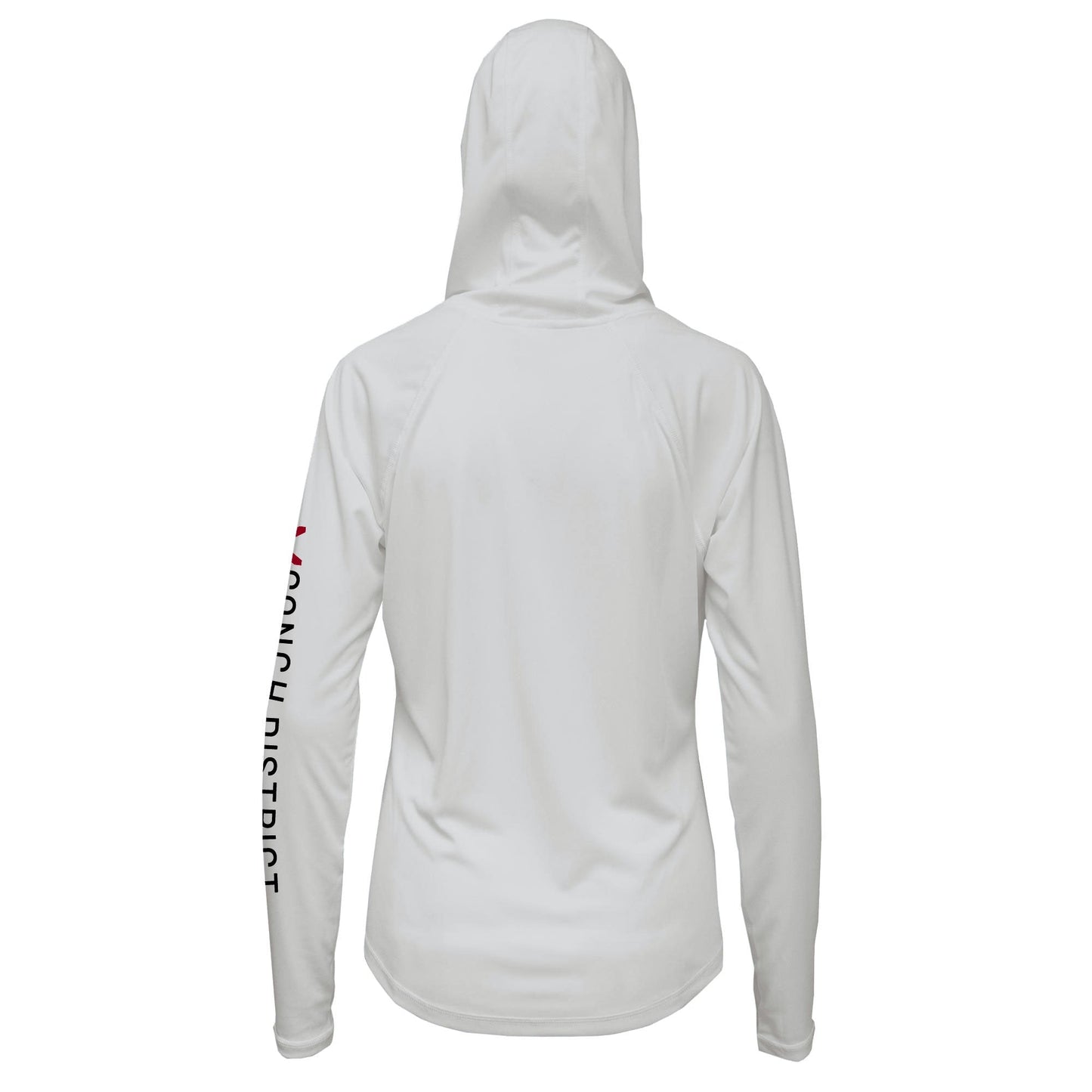 Hawksbill Sea Turtle Conservation Status Hoodie | Womens Recycled Solar Performance