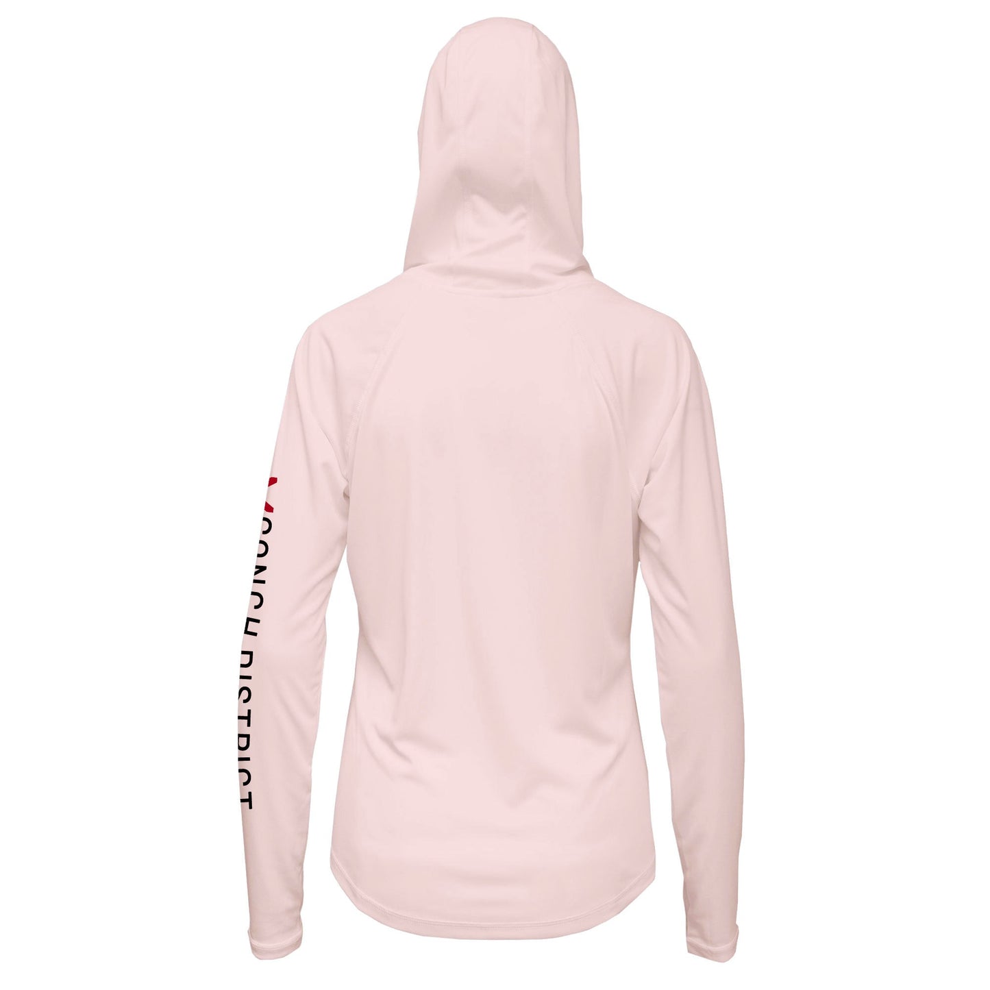 Blue Marlin Conservation Status Hoodie | Womens Recycled Solar Performance