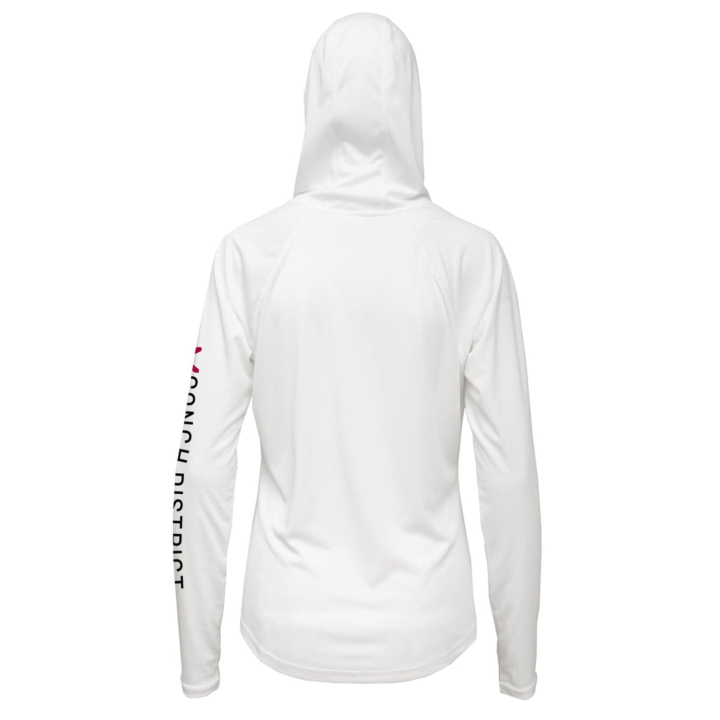 Great White Shark Conservation Status Hoodie | Womens Recycled Solar Performance
