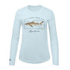Lemon Shark Conservation Status Shirt | Womens Recycled Solar Performance