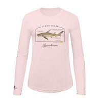 Lemon Shark Conservation Status Shirt | Womens Recycled Solar Performance
