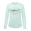 Lemon Shark Conservation Status Shirt | Womens Recycled Solar Performance