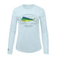 Mahi Mahi Dolphinfish Conservation Status Shirt | Womens Recycled Solar Performance