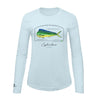 Mahi Mahi Dolphinfish Conservation Status Shirt | Womens Recycled Solar Performance