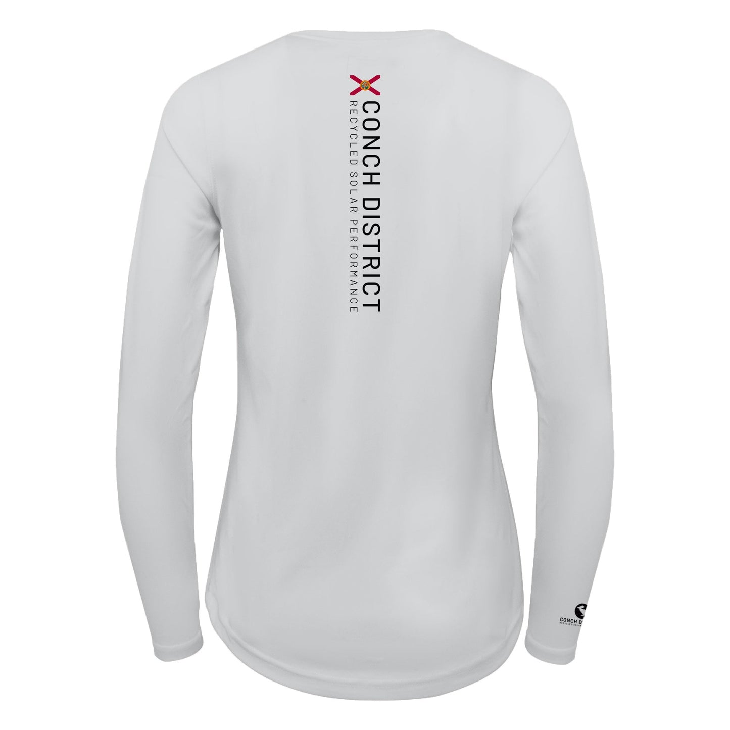 Blue Marlin Conservation Status Shirt | Womens Recycled Solar Performance