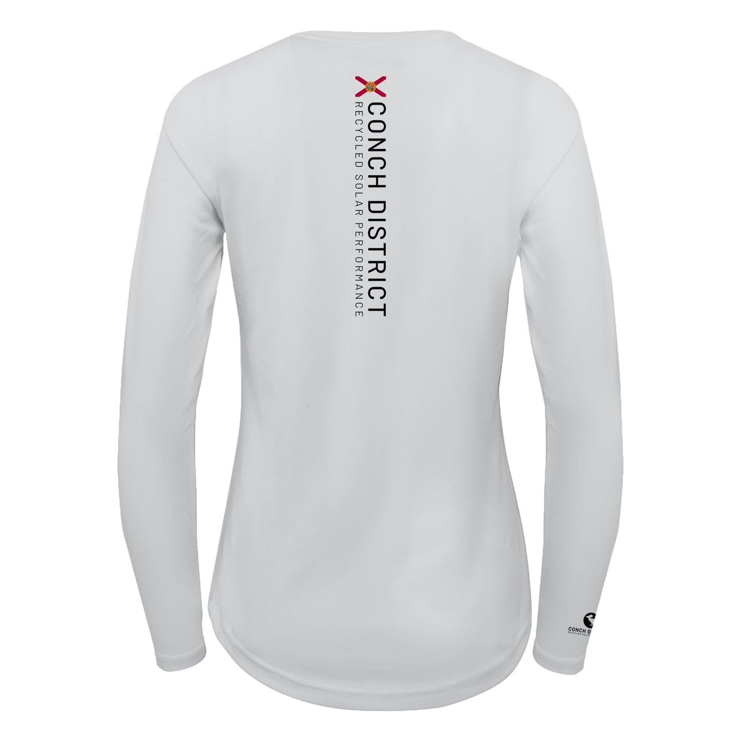 Atlantic Sailfish Conservation Status Shirt | Womens Recycled Solar Performance