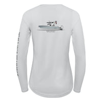Women’s Custom Long Sleeve Boat Shirt – UPF 50+ Sun Protection | Made from Recycled Water Bottles
