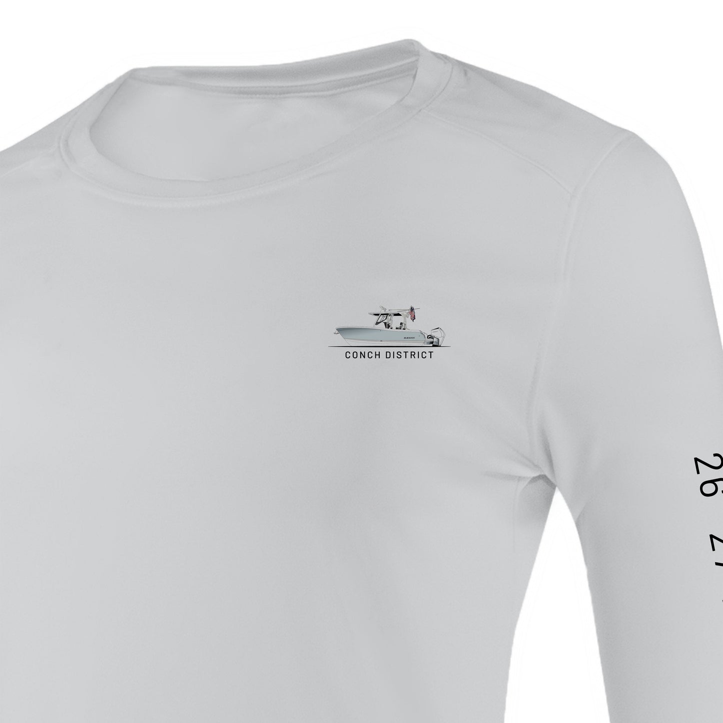 Women’s Custom Long Sleeve Boat Shirt – UPF 50+ Sun Protection | Made from Recycled Water Bottles