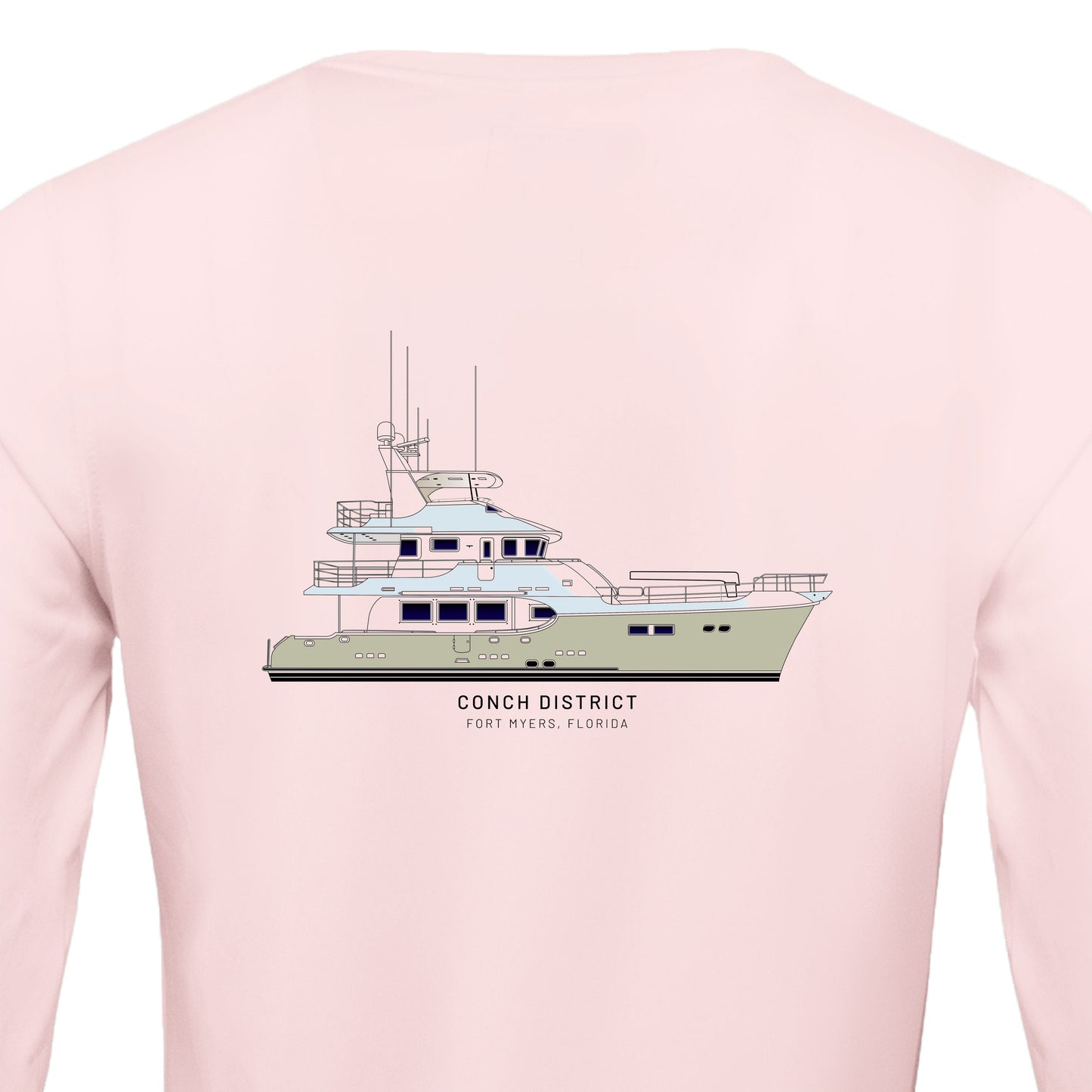 Women’s Custom Long Sleeve Boat Shirt – UPF 50+ Sun Protection | Made from Recycled Water Bottles