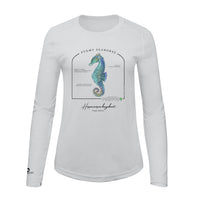 Pygmy Seahorse Conservation Status Shirt | Womens Recycled Solar Performance