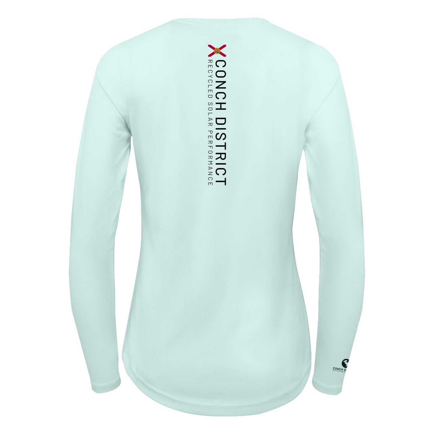 Blue Marlin Conservation Status Shirt | Womens Recycled Solar Performance
