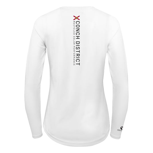 Mahi Mahi Dolphinfish Conservation Status Shirt | Womens Recycled Solar Performance