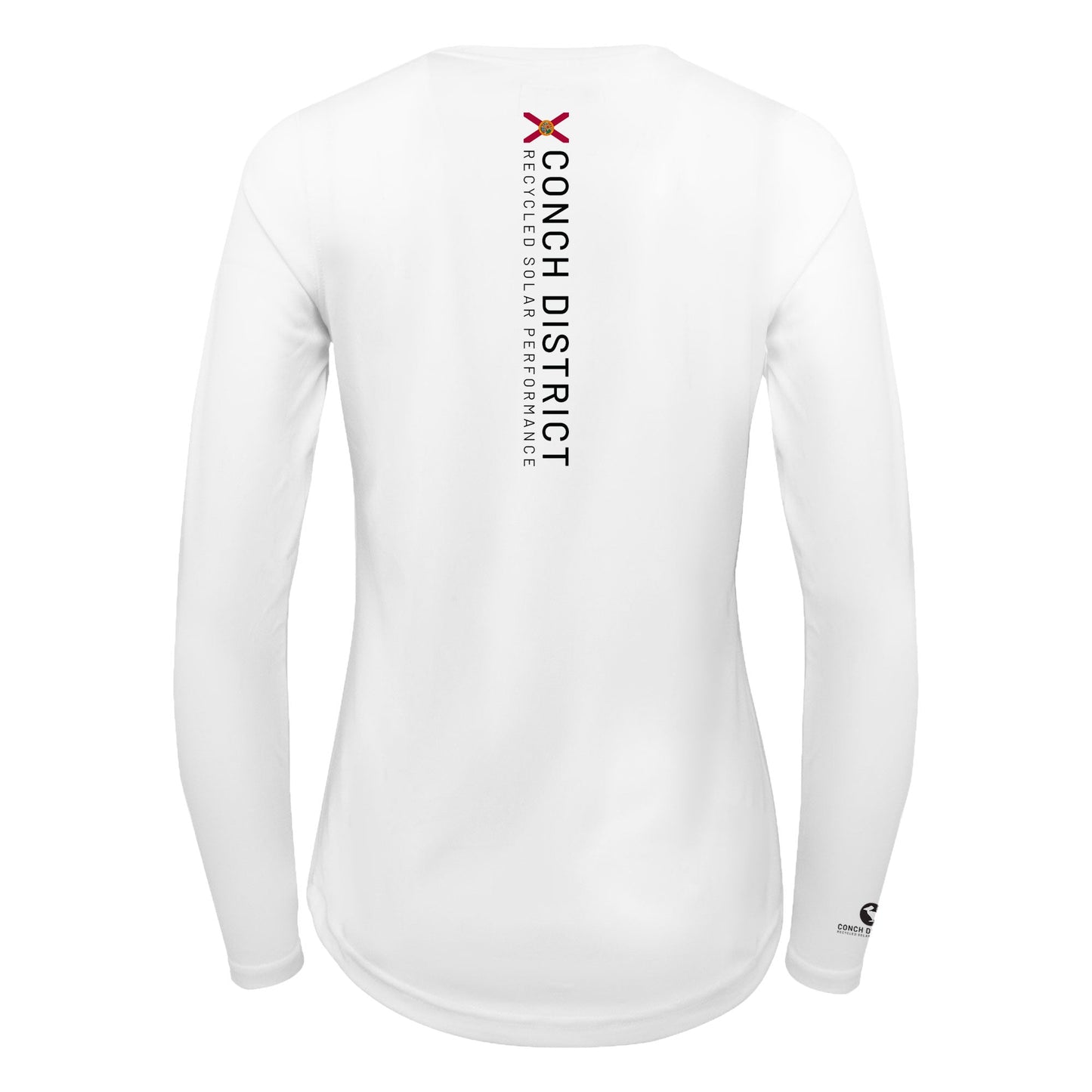 Blue Marlin Conservation Status Shirt | Womens Recycled Solar Performance