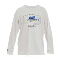 Atlantic Sailfish Conservation Status UPF 50+ Sun Protection Shirt Toddler & Youth