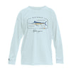 Blue Marlin Conservation Status UPF 50+ Sun Protection Shirt Toddler & Youth