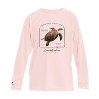 Hawksbill Sea Turtle Conservation Status UPF 50+ Sun Protection Shirt Toddler & Youth