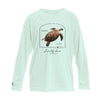 Hawksbill Sea Turtle Conservation Status UPF 50+ Sun Protection Shirt Toddler & Youth