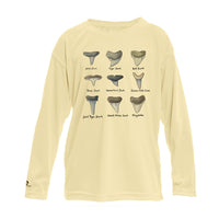 Shark Tooth Identification UPF 50+ Sun Protection Shirt Toddler & Youth