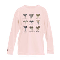 Shark Tooth Identification UPF 50+ Sun Protection Shirt Toddler & Youth