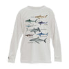 Types of Sharks UPF 50+ Sun Protection Shirt Toddler & Youth