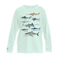 Types of Sharks UPF 50+ Sun Protection Shirt Toddler & Youth